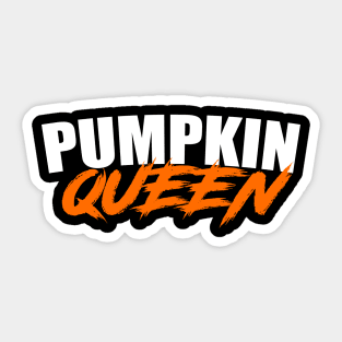 Pumkin Queen Sticker